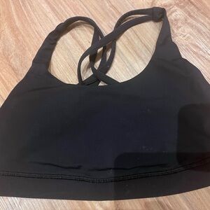 Lululemon black bra